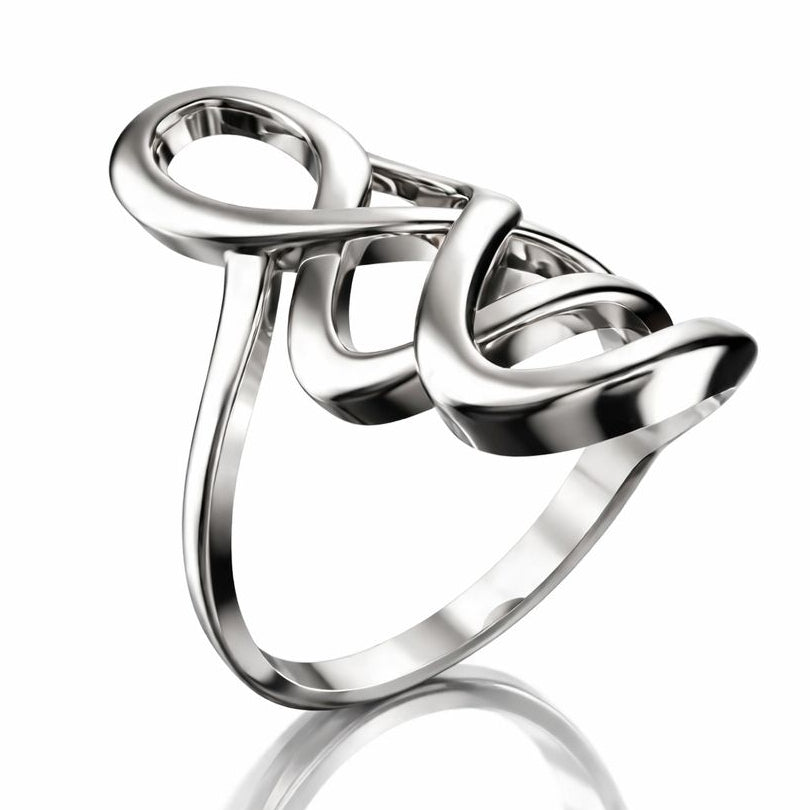 Anillo Sin Camino - Plata 925