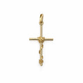 Cruz Artesanal de Oro 18k - Diseño Minimalista