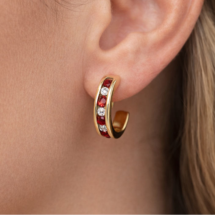 Aros Argolla de Oro 18K