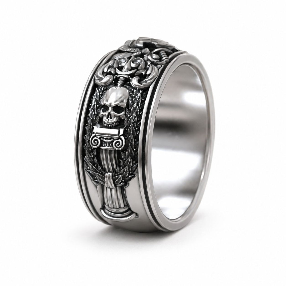 Spartan Warrior Ring – Sterling Silver
