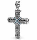 Byzantine Cross Pendant – Sterling Silver