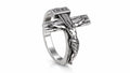 Jesus Crucifix Ring – Sterling Silver