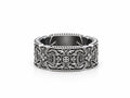 Maltese Cross Statement Ring – Sterling Silver