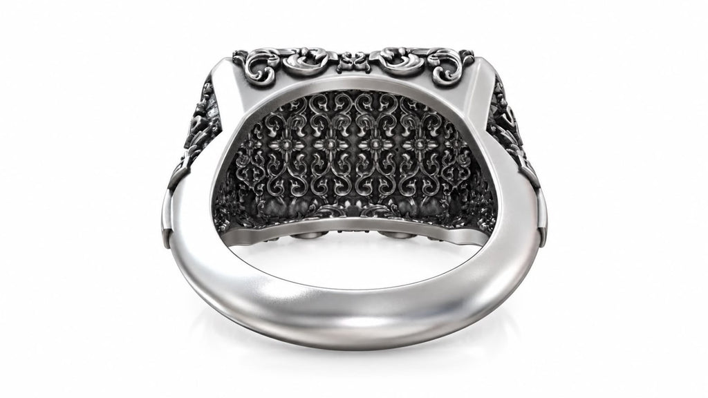 Last Supper Signet Ring – Sterling Silver