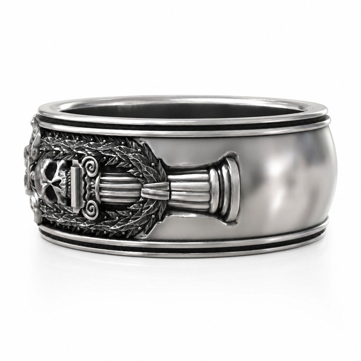 Spartan Warrior Ring – Sterling Silver