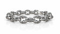 Gothic Scroll Mariner Link Bracelet – Sterling Silver