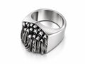 Hooded Phantoms Reaper Signet Ring – Sterling Silver